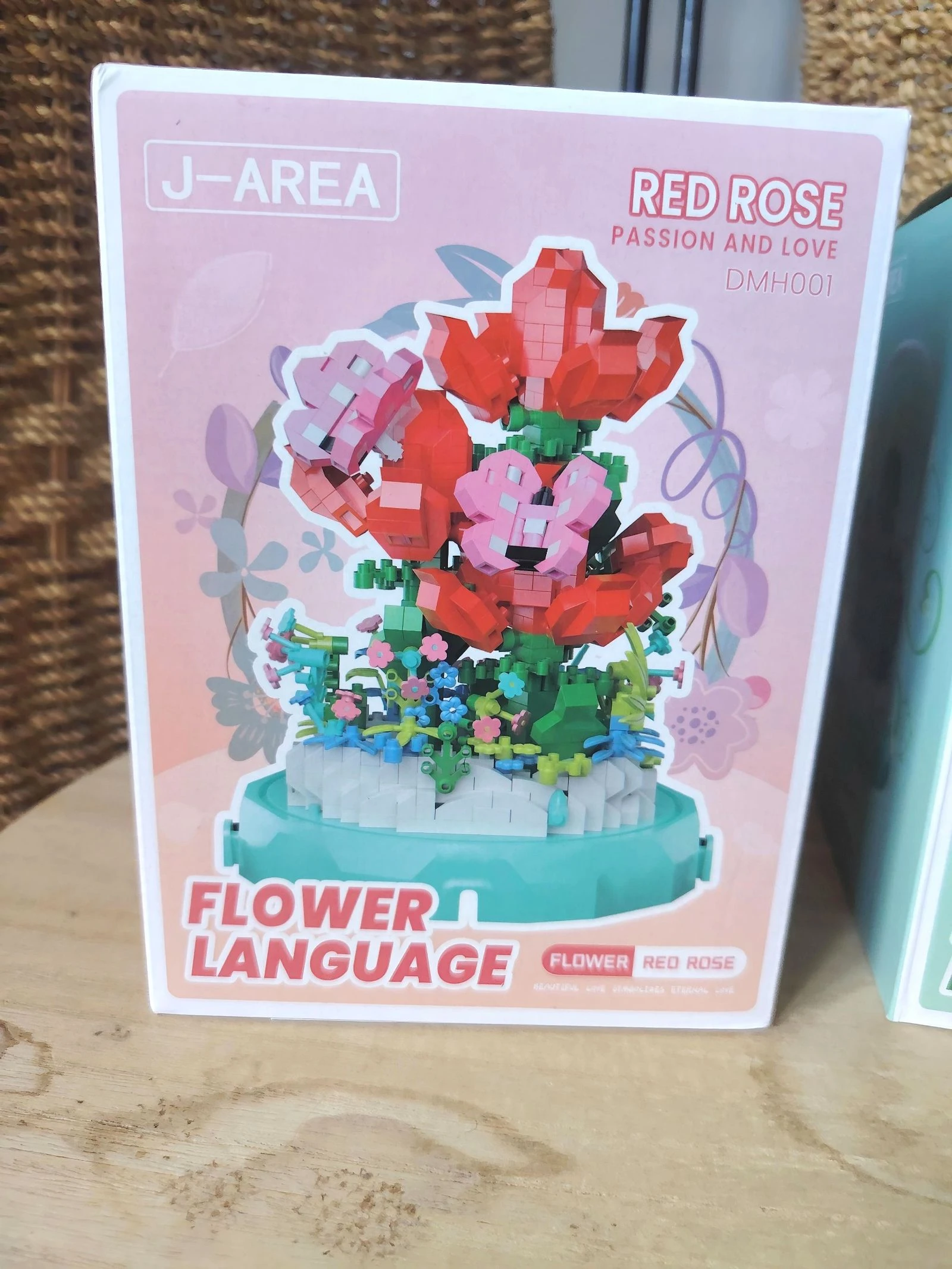Jeux de construction en brick fleurs sous cloche – photo 2